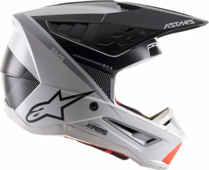 Supertech M5 Rayon Mx Helmet Black, Gray, Silver  XS, 4, nordicamoto.ro