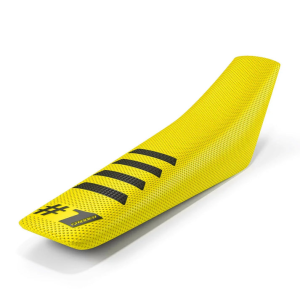 Husă Universală pentru Șa ONEGRIPPER RIBBED Galben/Negru – Enduro & Motocross, nordicamoto.ro