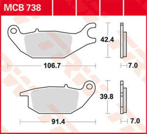 All Round Ceramic Brake Pads