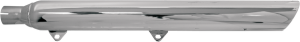 Slip-on Mufflers For True Dual Headers Chrome
