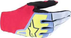 Manusi Alpinestars Techstar Gloves Red/Blue