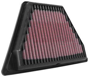 High Flow Air Filter Black, Red