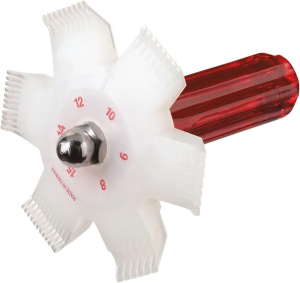 MOOSE RACING Radiator Fin Straightener White 