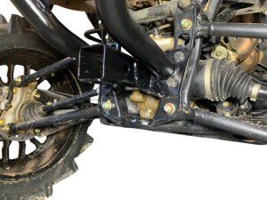 Rear Receiver Hitch Black, Powder-coated, 1, nordicamoto.ro