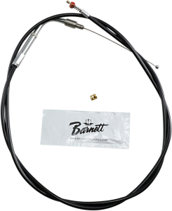 Black Vinyl Throttle/idle Cable Black