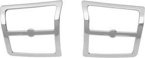 Rear Speaker Grilles Chrome