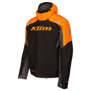 Geaca Snowmobil Klim Rift Black/Strike Orange Insulated