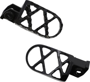 MOOSE RACING Hybrid Footpegs Black 