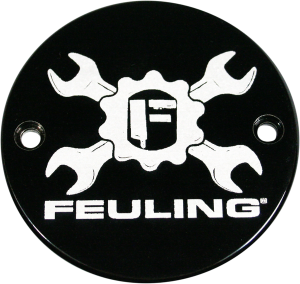 Gear Cross Logo Points Cover Black, Silver, 2, nordicamoto.ro