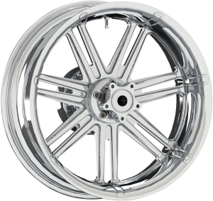 7-valve Forged Aluminum Wheel Black, 1, nordicamoto.ro