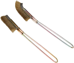 MOOSE RACING Engine Brush Silver, Brass 