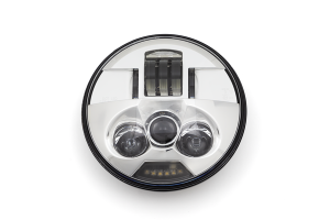 7(r) Led Headlight Chrome