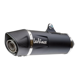 Nero Slip-on Muffler - Stainless Steel Black, 3, nordicamoto.ro