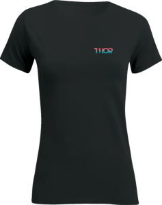 Tricou Dama Thor 8 Bit Black M, 1, nordicamoto.ro