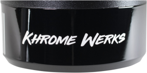 4-1/2(r) Klassic Tip Black, Powder-coated