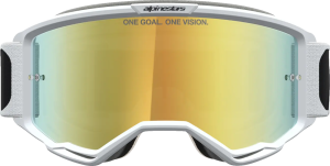 Ochelari Alpinestars Vision 5 Rora Alb/Negru/Lentila Colorata, 4, nordicamoto.ro