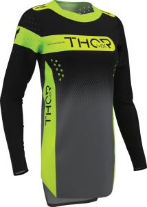 Tricou Sportmode Merge pentru femei, galben-gri-negru, nordicamoto.ro