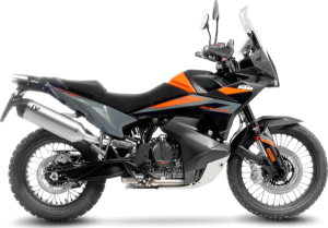 Tobă de eșapament LeoVince LV-14 Slip-On pentru CFMOTO 800MT, 4, nordicamoto.ro
