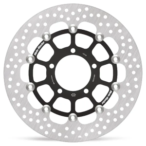 Halo Series Floating Rotor Black, Stainless Steel