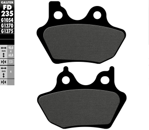 Hh Sintered Brake Pads