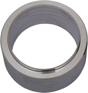 Shock Collar Adapter Shot Peened, Silver 
