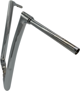 1-1/2(r) Ez Install Flat Top Handlebar Silver, 1, nordicamoto.ro