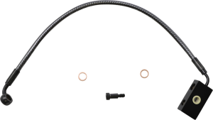Karbonfibr Lower Brake Line Silver, Carbon Fiber, Karbonfibr