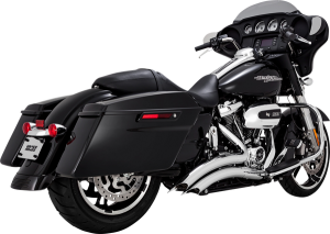 Big Radius Exhaust System Chrome, 3, nordicamoto.ro