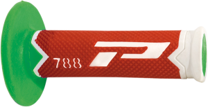 Triple Density Grips Green, Red, White
