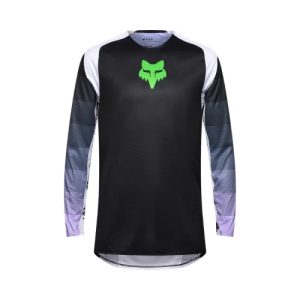 Tricou Fox MX-Flexair Grid Negru/Mov, nordicamoto.ro