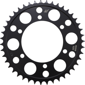 Lightweight Steel Sprocket Black, Zinc, 1, nordicamoto.ro