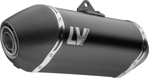 Tobă de eșapament LeoVince LV-14 Black Edition Slip-On pentru Triumph Tiger 900, nordicamoto.ro