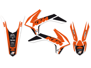 Dream 4 Graphics Kit Black, Orange, White