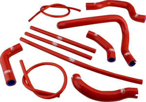 Set de furtunuri pentru radiator, roșu, 1, nordicamoto.ro
