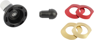 Gta Rear Axle Protector Black, Gold, Red, 1, nordicamoto.ro