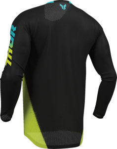 Tricou Launchmode Air Darkside galben-negru, 3, nordicamoto.ro
