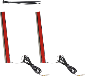 Plug & Play Red Plasma Rods Red, 1, nordicamoto.ro