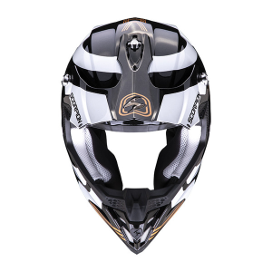 Casca cross-enduro SCORPION EXO VX-16 EVO AIR TUB Negru/Auriu XL, 2, nordicamoto.ro