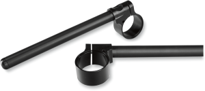 Clip-on Handlebars Anodized, Black, 3, nordicamoto.ro