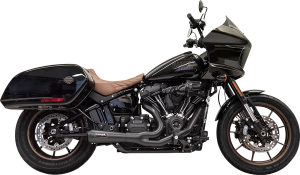 The Ripper Short Road Rage 2-into-1 Exhaust System Black, 1, nordicamoto.ro
