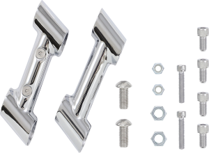 Saddlebag Guard/side Rail Kits Silver, 1, nordicamoto.ro