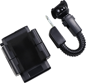 Gooseneck Adjustable Device Holder Black, 1, nordicamoto.ro