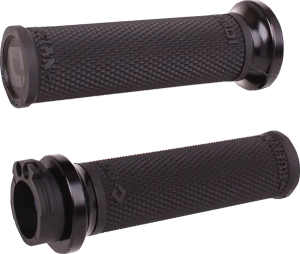 Ruffian Lock-on Street Grips Black
