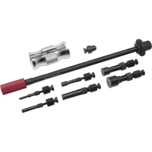 Universal Bearing Extractor Kit Black, Silver 