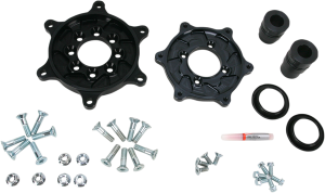 Carrier Ring Set Anodized, Black, 1, nordicamoto.ro