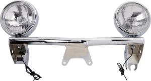 Lightbar With Spotlight Chrome, 3, nordicamoto.ro