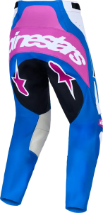 Pantaloni Alpinestars Techstar Maven Alb/Albastru/Mov 28, 3, nordicamoto.ro