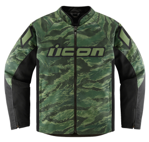 Geaca Icon Hooligan Ce Tiger's Blood Green