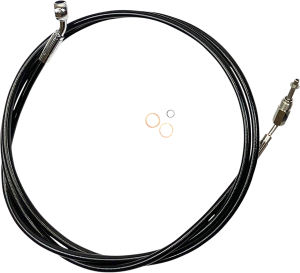 Hydraulic Clutch Line Stainless With Black Coating, 1, nordicamoto.ro
