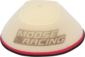 MOOSE RACING Air Filter Black, Red, Off-white 